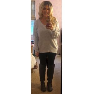 V-neck Light Blue NEW Sweater